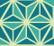 ツートンカラーの麻の葉模様の罫線素材 2